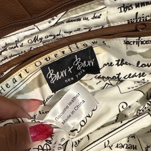 Barr & Barr Leather Tote Bag - Picture 13 of 16